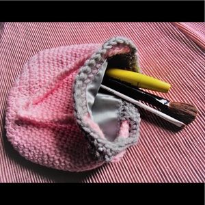 Pink Drawstring Bag